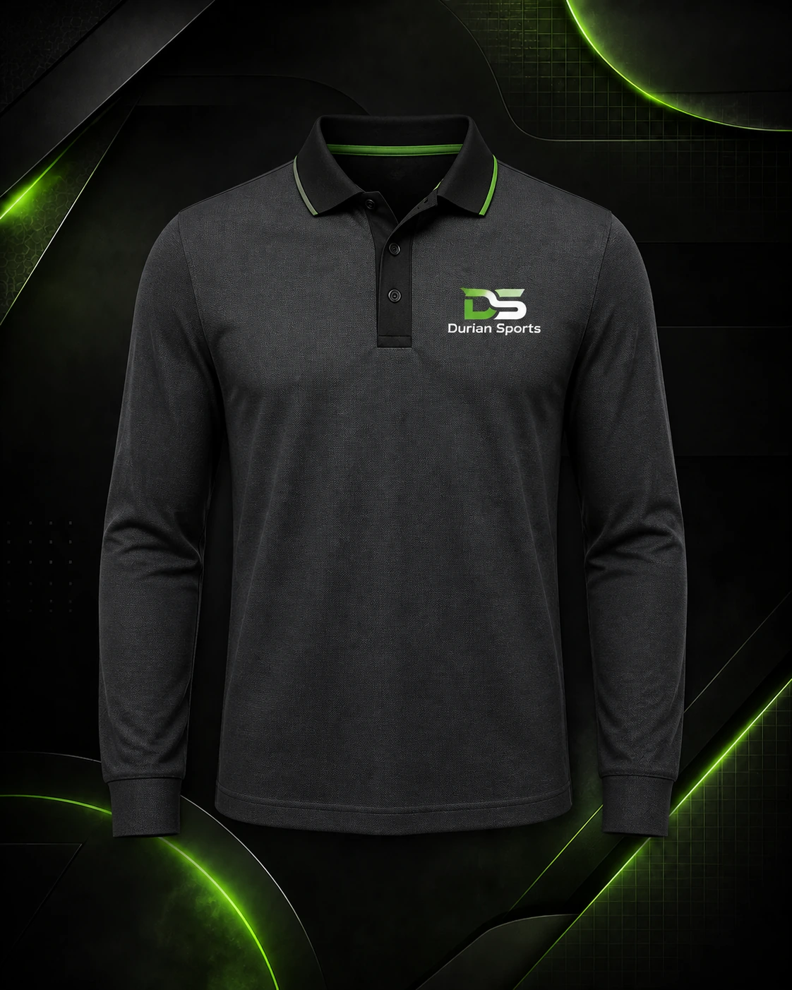 Long-Sleeve Polo Shirt