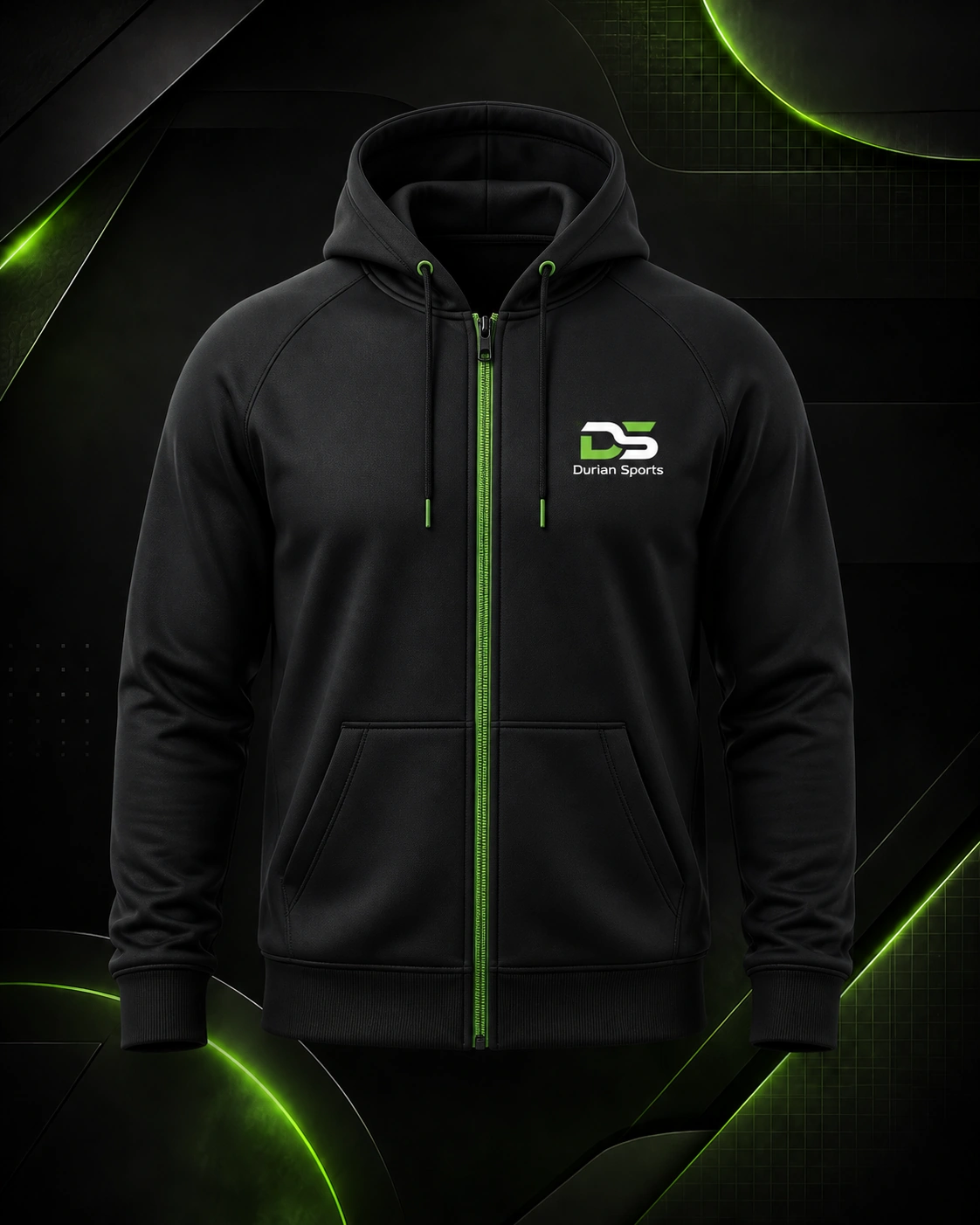 Zip-Up Training Hoodie
