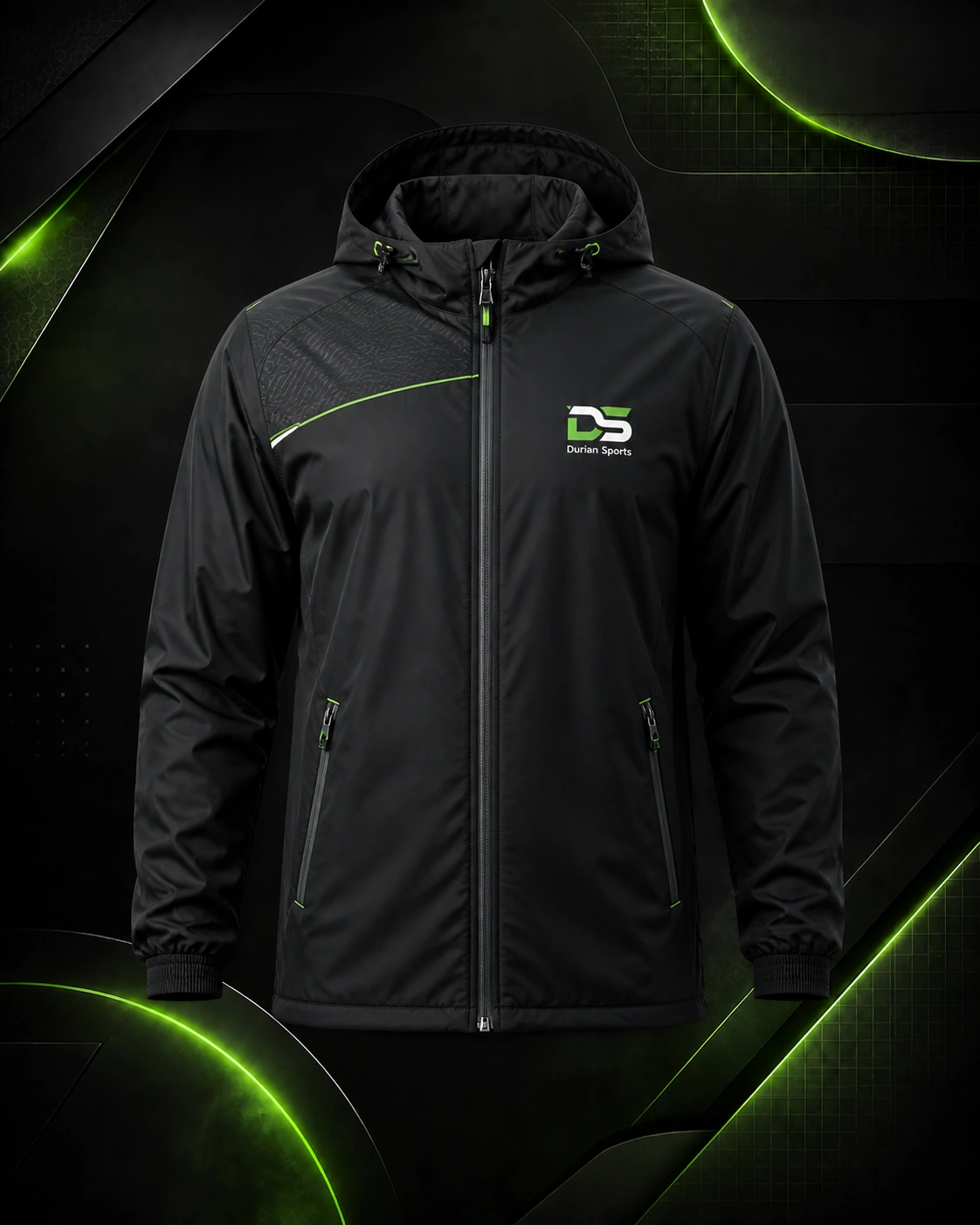 Hooded Team Windbreaker